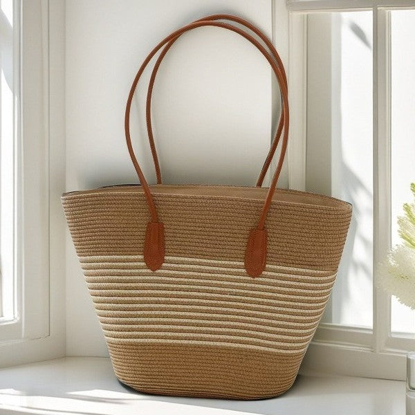 Handgefertigte Strandtasche Brehn