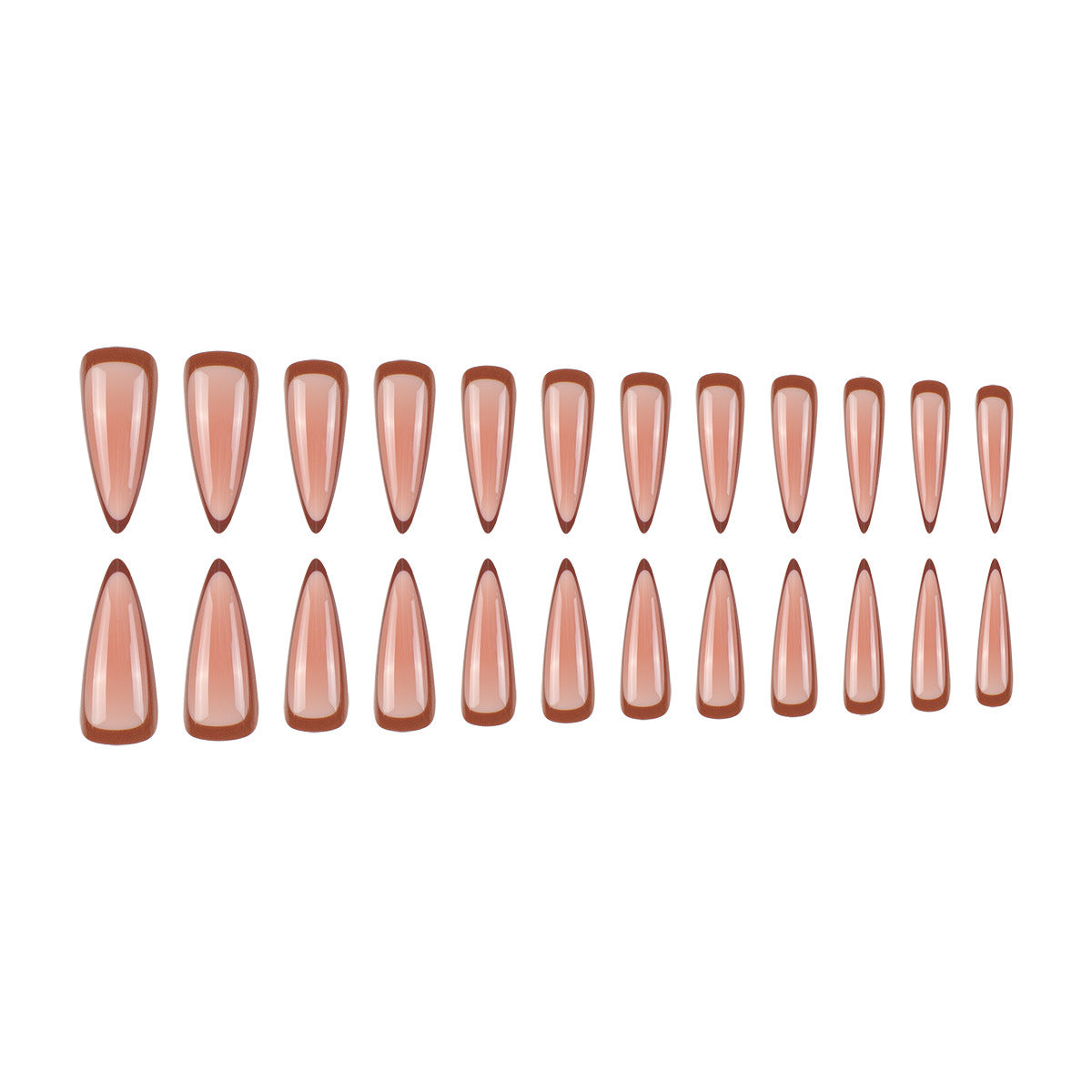 Stiletto Press-On Nail Art Brehn