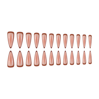 Stiletto Press-On Nail Art Brehn