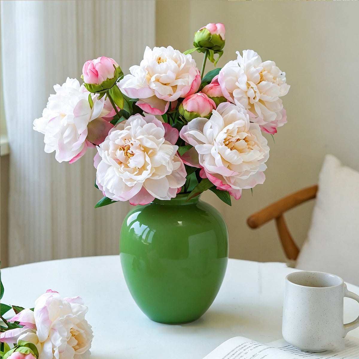 Dekorative Keramikvase