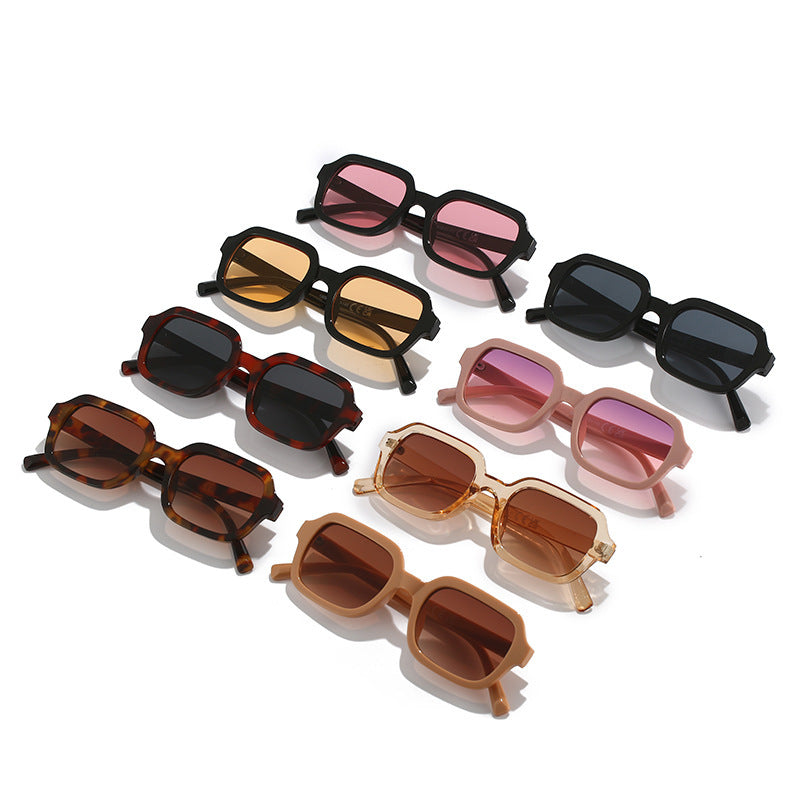 Damen stilvolle quadratische Sonnenbrille Brehn