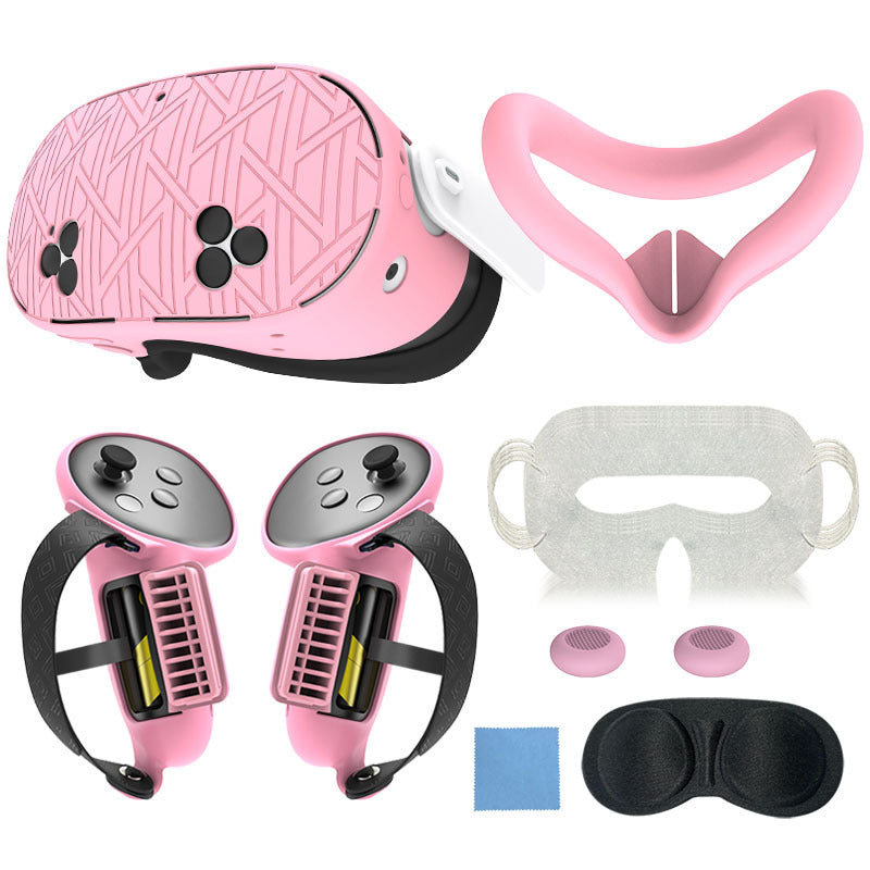 VR-Zubehör Set mit Hochwertiger Gesichtsmaske und Ergonomischen Controller-Halterungen Brehn