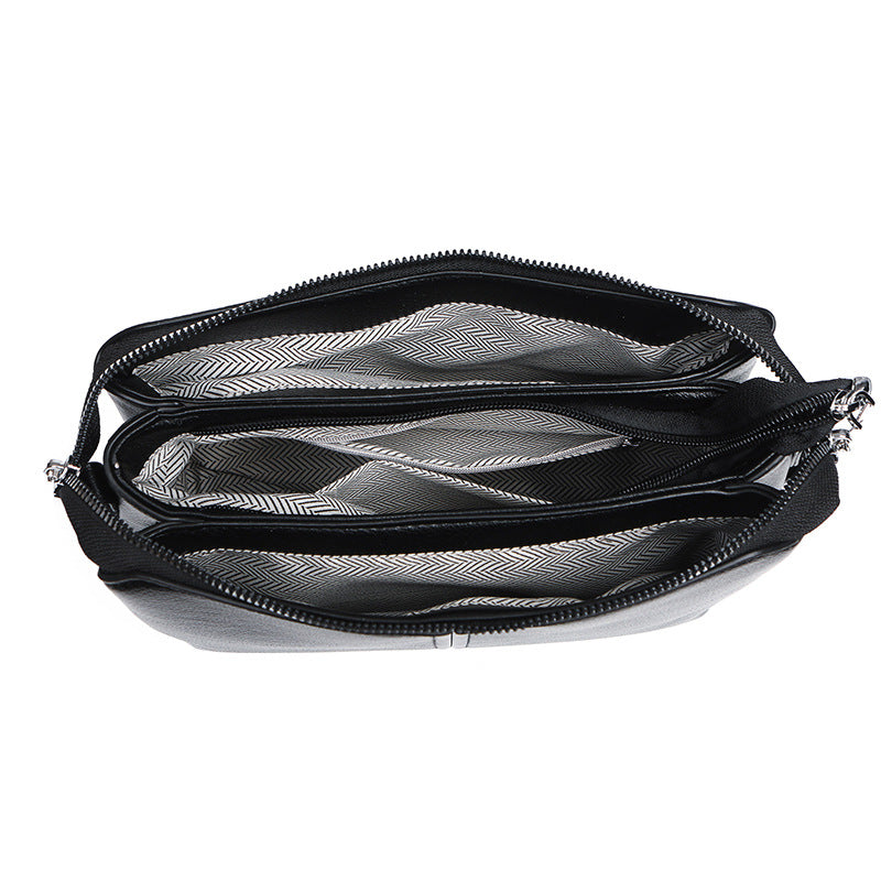 Elegante Strukturierte Schultertasche Brehn