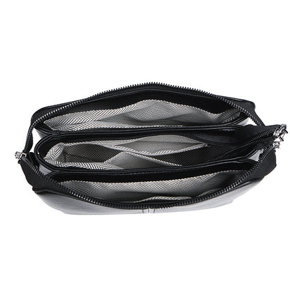 Elegante Strukturierte Schultertasche Brehn