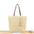 Handtasche Aus Geflochtenem Naturmaterial mit Quastenverzierung Brehn