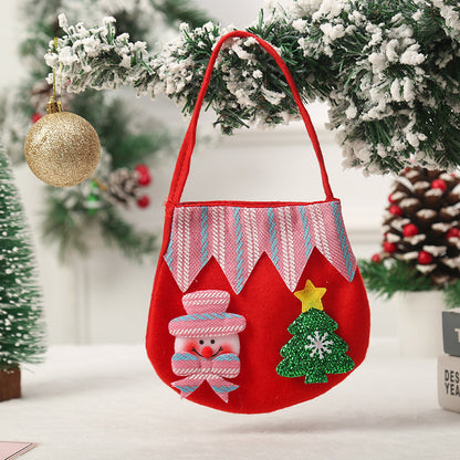 Festliche Feiertagsthemen-Filztasche Brehn