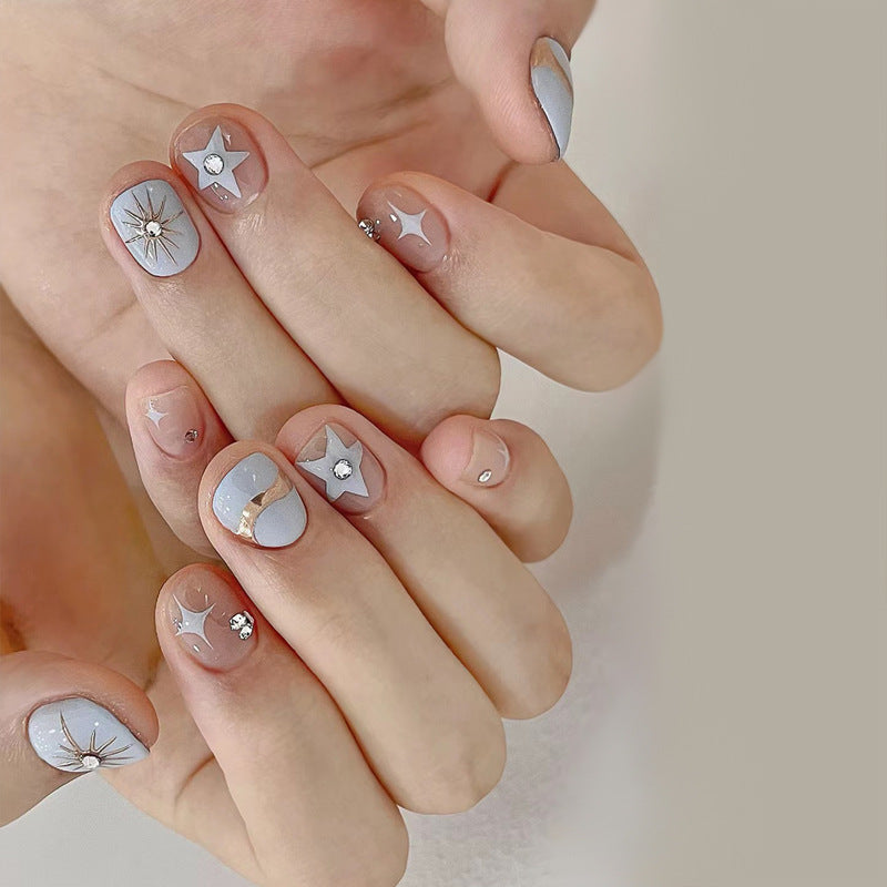 Dekoratives Press-On Nagelkunst-Set Brehn