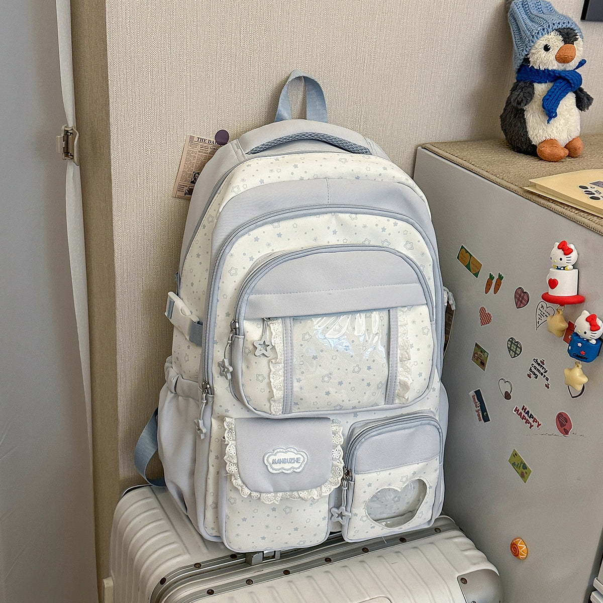 Stylischer Multifunktions-Schulrucksack Brehn