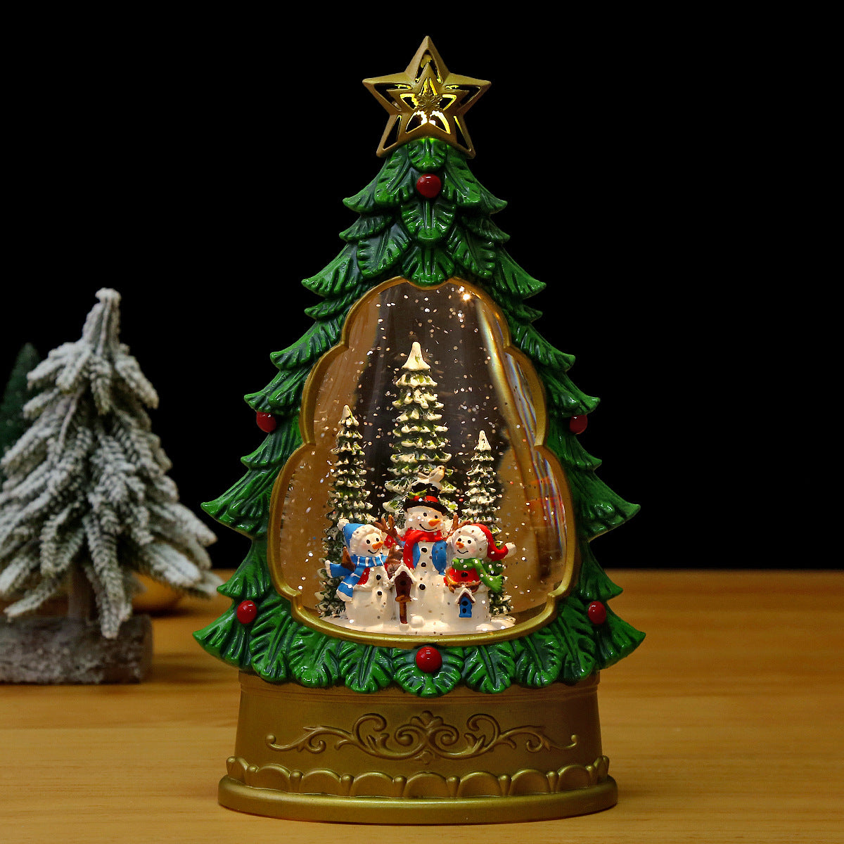 Weihnachtsbaum Schneekugel Brehn