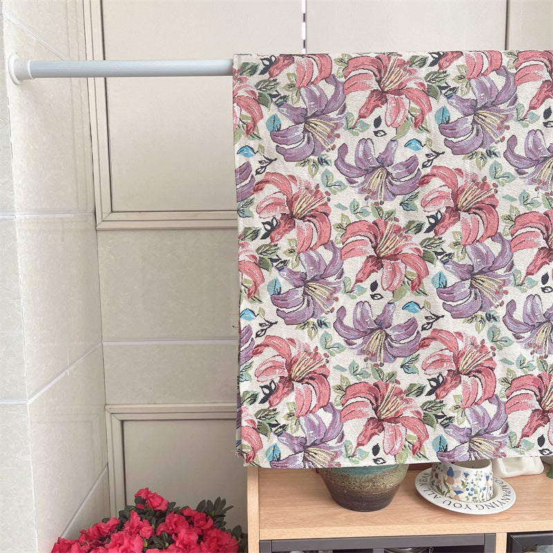 Elegante florale Wandteppich