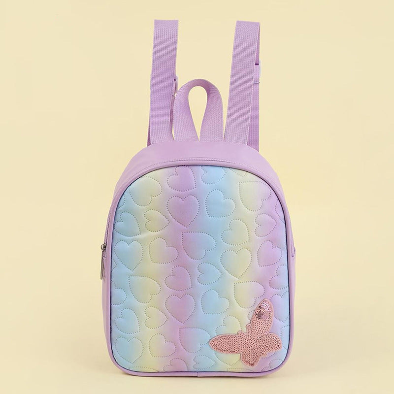 Mini-Rucksack mit Herzmuster Brehn