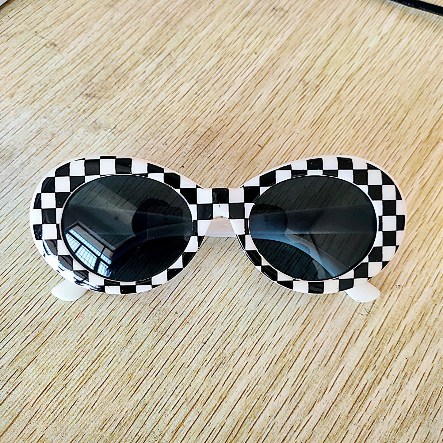 Retro-inspirierte stilvolle übergroße Sonnenbrille Brehn