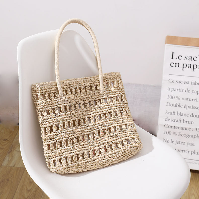 Stilvolle Rattanshopper-Tasche Brehn