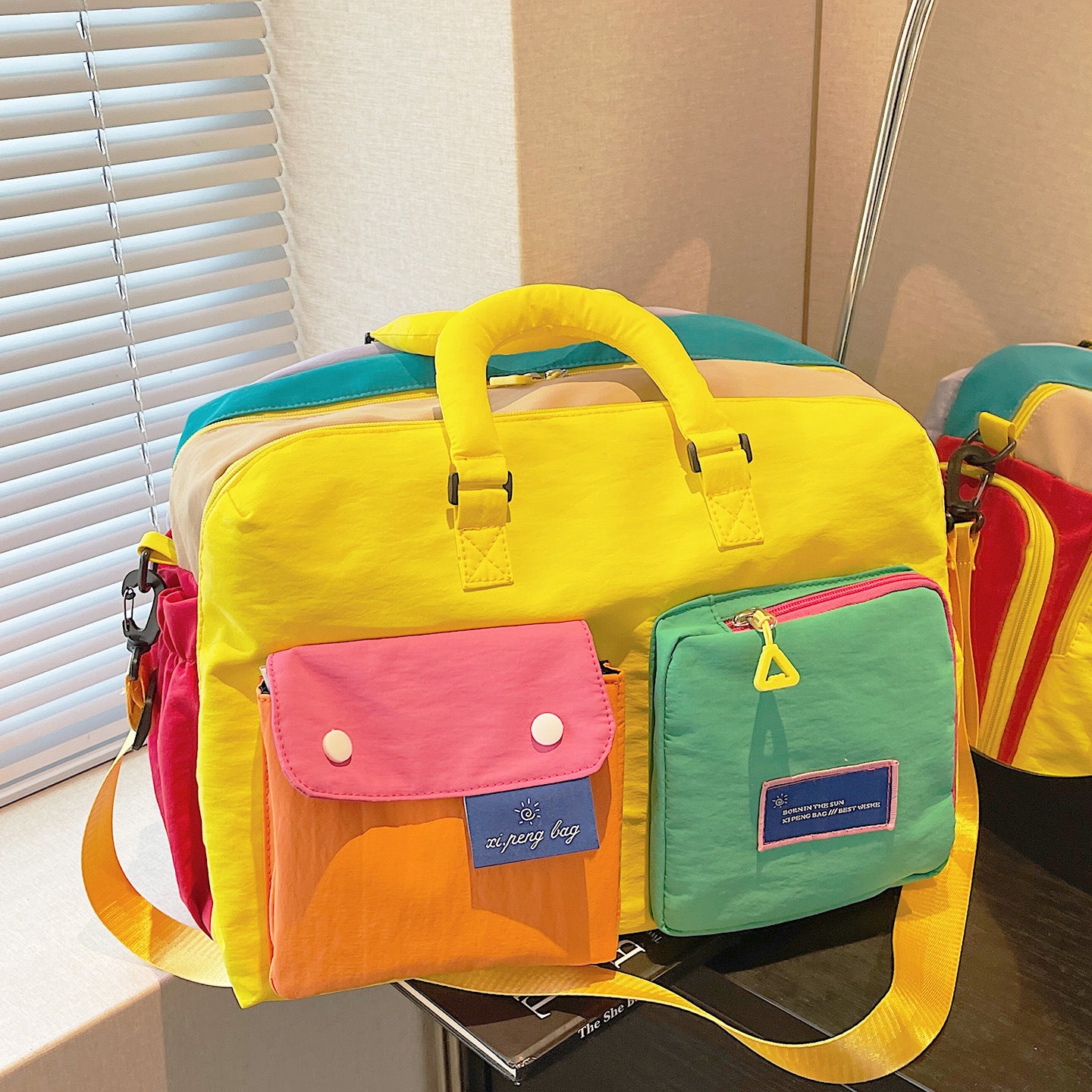 Multi-Pocket Utility Reise Duffel Bag Brehn