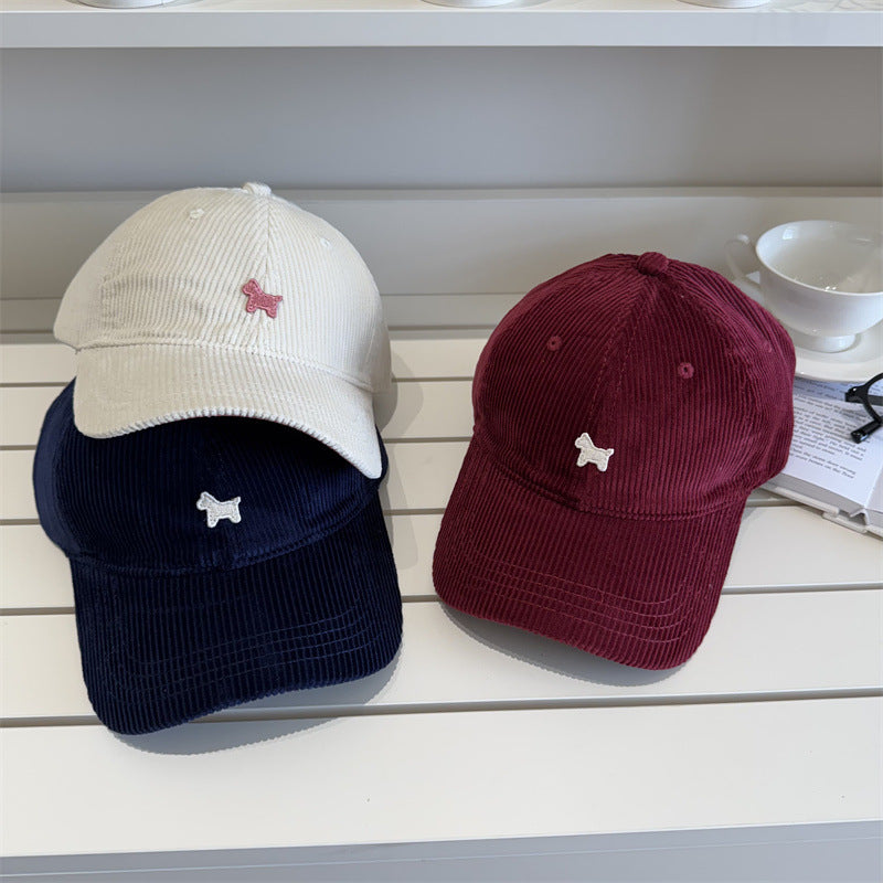 Damen Corduroy Baseball Cap Brehn