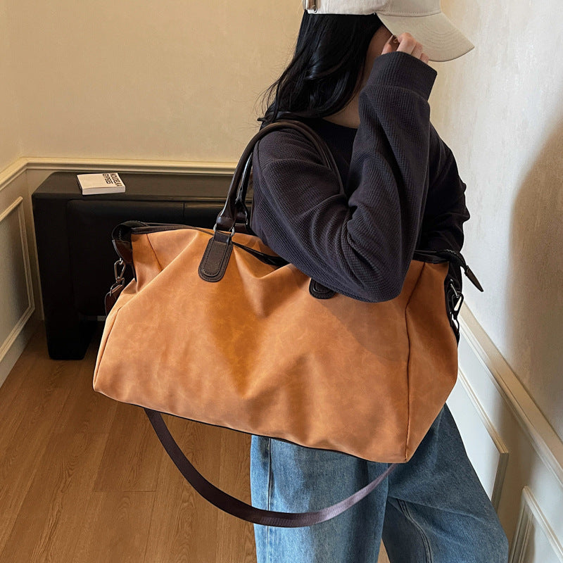 Haltbares Leder Reise Duffel Bag Brehn
