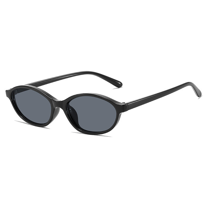 Elegante Vintage-inspirierte ovale Sonnenbrillen Brehn