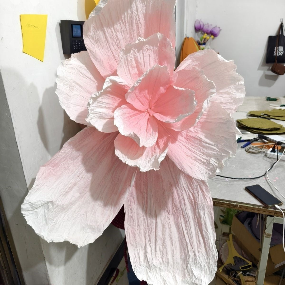 Dekorative Große Papierblume