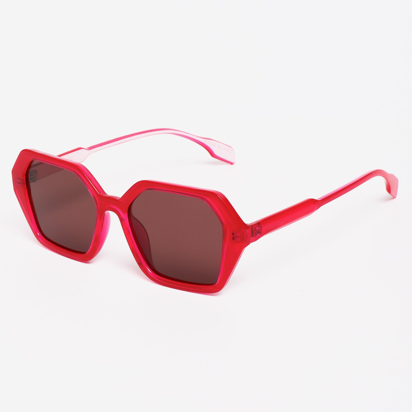 Damen modische Sonnenbrille im modernen Achteck-Design Brehn