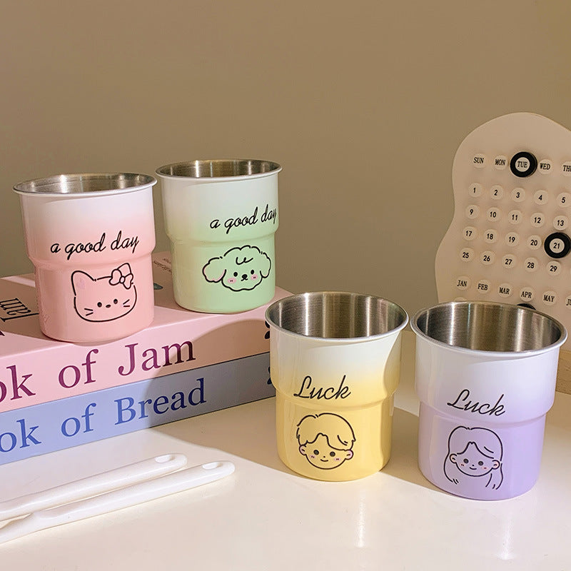 Multifunktionaler Trinkbecher mit Fröhlichem Design Brehn