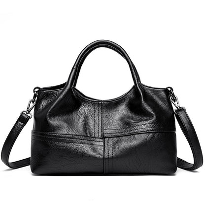 Klassische Kunstleder Handtasche Brehn