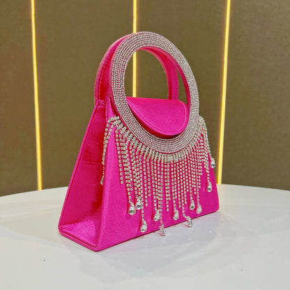 Kristallgriff Abendtasche