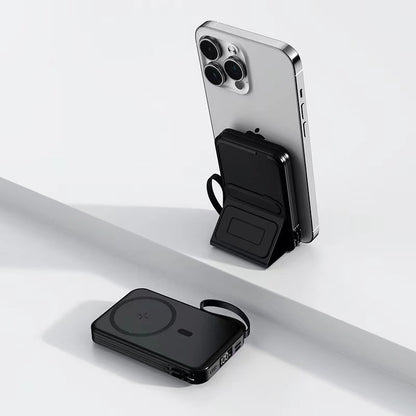 Tragbare Powerbank mit Magnetischer Halterung und Schnellladefunktion Brehn