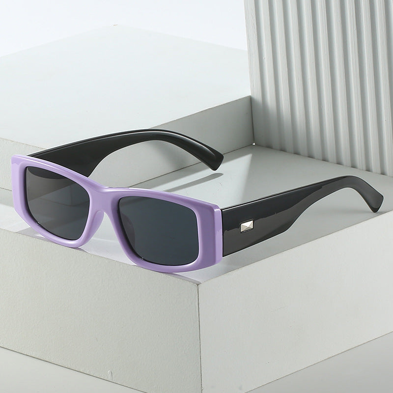 Chunky Retro-inspirierte quadratische Sonnenbrille Brehn