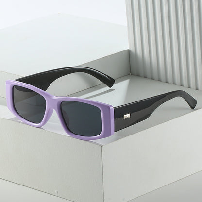 Chunky Retro-inspirierte quadratische Sonnenbrille Brehn