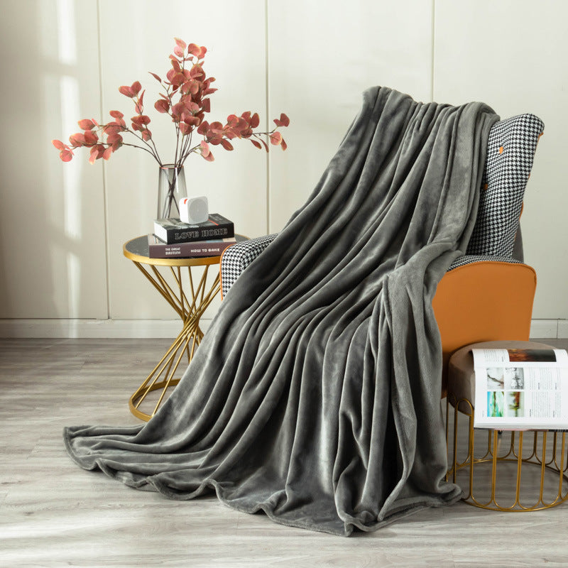 Damen luxuriöse Fleece-Decke mit sanfter Textur Brehn