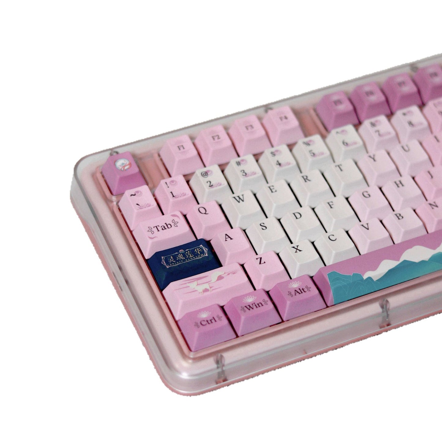 Künstlerische Gaming-Tastatur Brehn