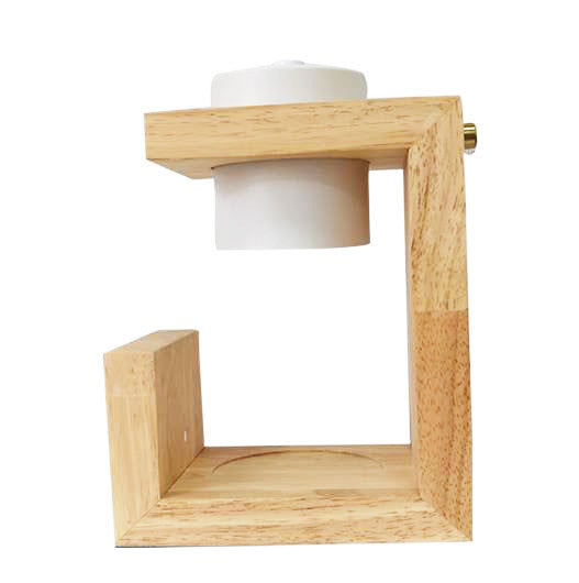 Moderne Minimalistische Holz Tischlampe