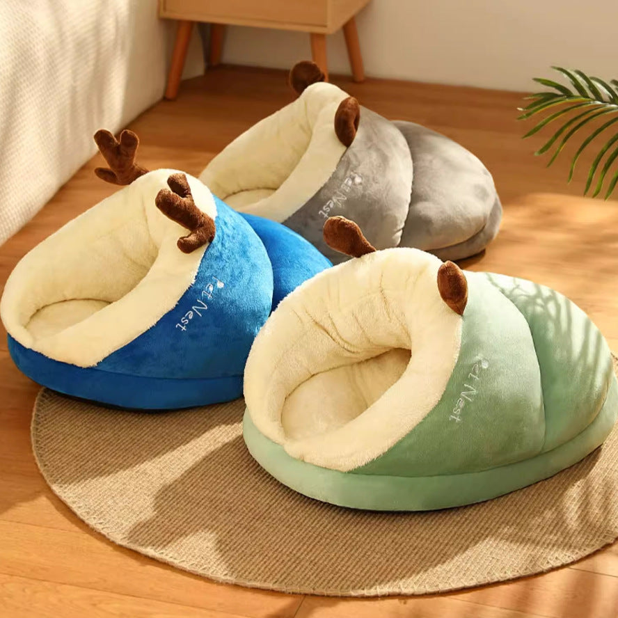 Gemütliches Snug Hundebett