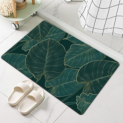 Stylische Wasserabweisende Badematte Brehn