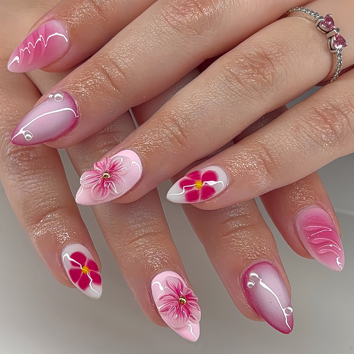 Floral Design Nagelkunst Set Brehn