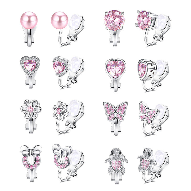 Charmante Clip-On Ohrringe Set Brehn