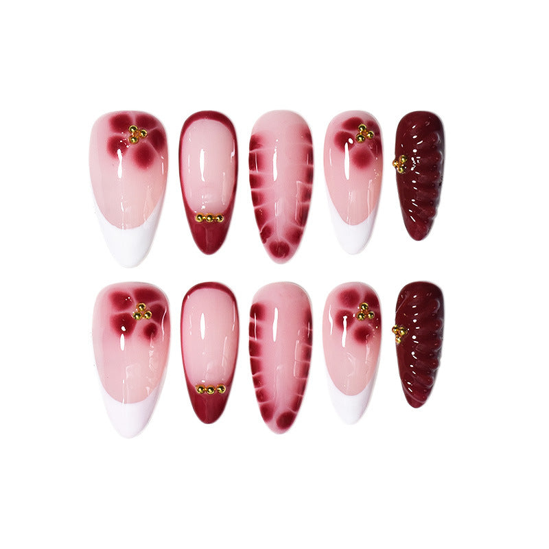 Künstlerische Stiletto-Nagelaccessoires Brehn