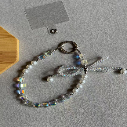 Eleganter Perlen Charm Schlüsselanhänger Brehn 1790135383