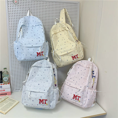 Stylischer mit Sternen verzierten Cordura-Rucksack Brehn