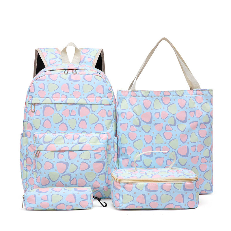 Set Aus Rucksack, Tragetasche und Lunchbox Brehn