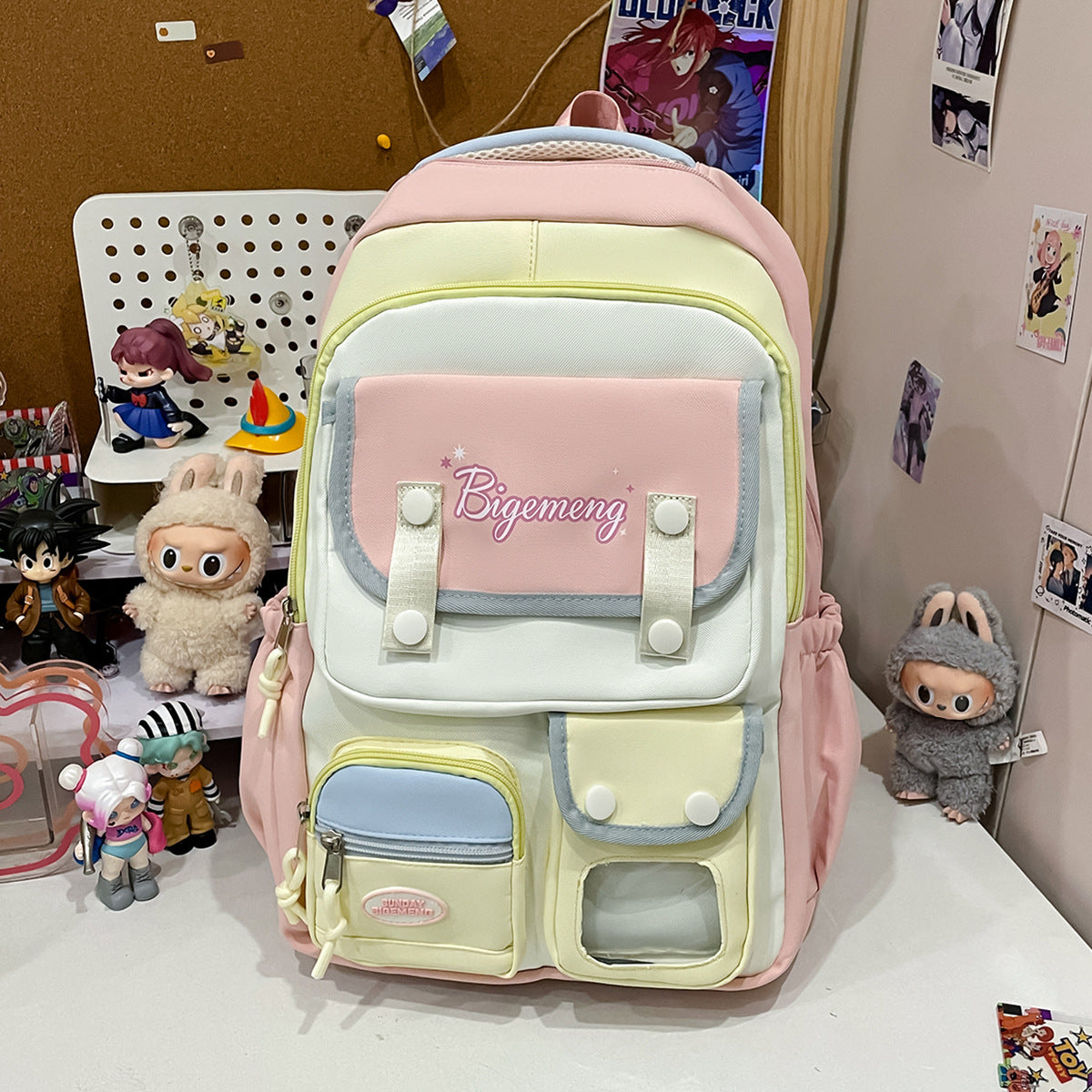 Vielseitiger Multi-Taschen Schulrucksack Brehn