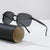 Retro Geometrische Sonnenbrille Brehn