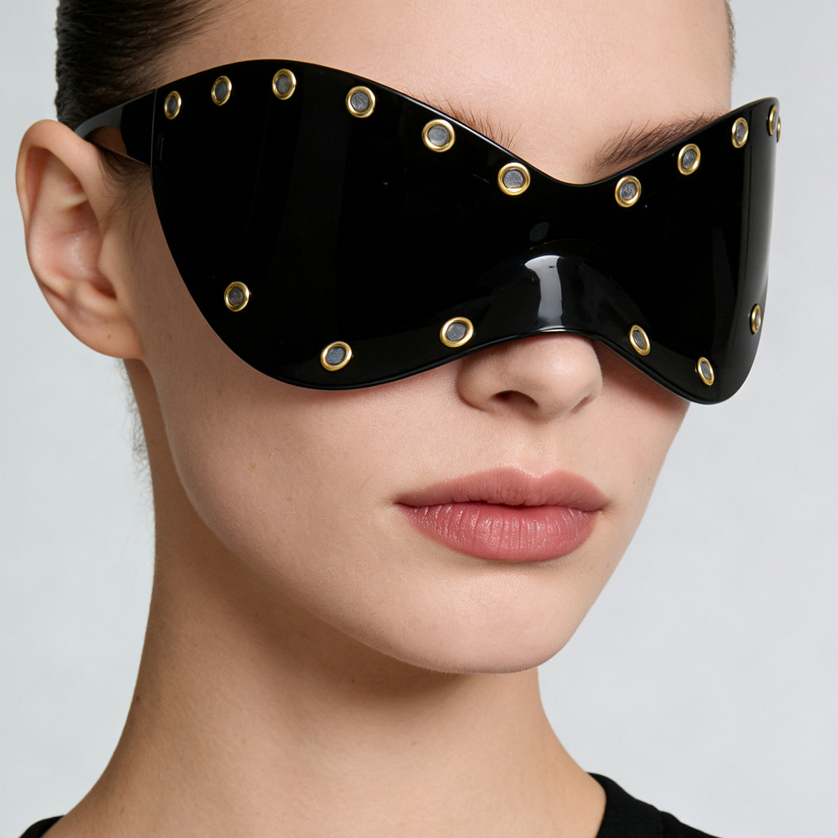 Damen Sportliche Designer-Sonnenbrille mit innovativen Metallakzenten Brehn