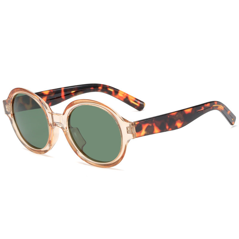 Damen modische Sonnenbrille im stilvollen runden Design Brehn