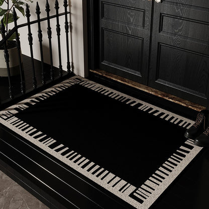 Klavier-Tasten-Design Eingangsmatte Brehn