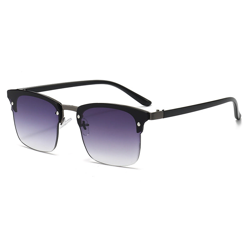 Damen modische quadratische Sonnenbrille mit robustem Rahmen Brehn
