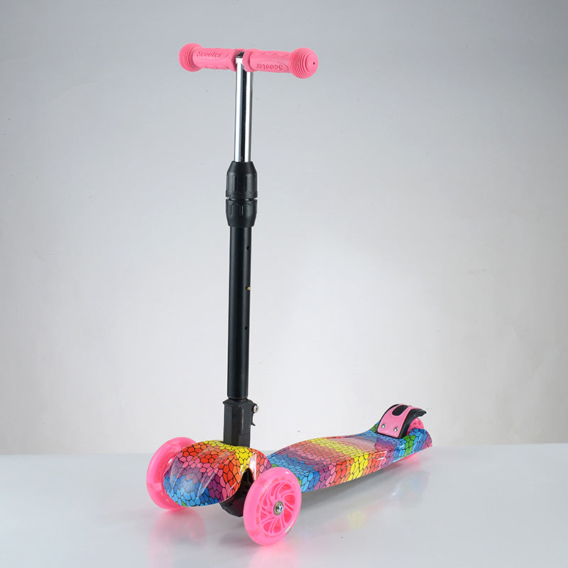 Kinderfreundlicher faltbarer Kick-Scooter Brehn