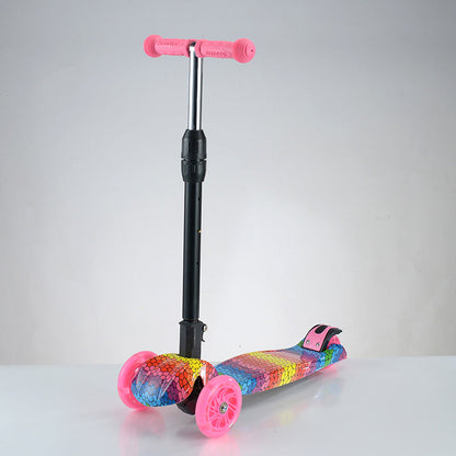 Kinderfreundlicher faltbarer Kick-Scooter Brehn