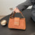 Stylish Faux Suede Handtasche Brehn