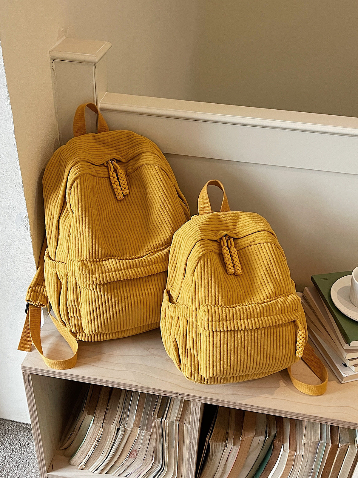 Corduroy Multifunktions-Rucksack Brehn